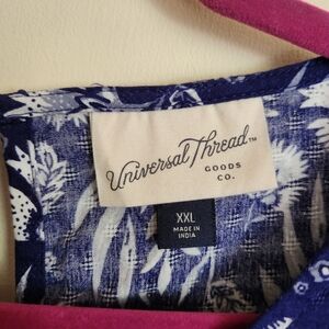 Universal Thread | Tops | Universal Thread Floral Balloon Sleeve Top ...
